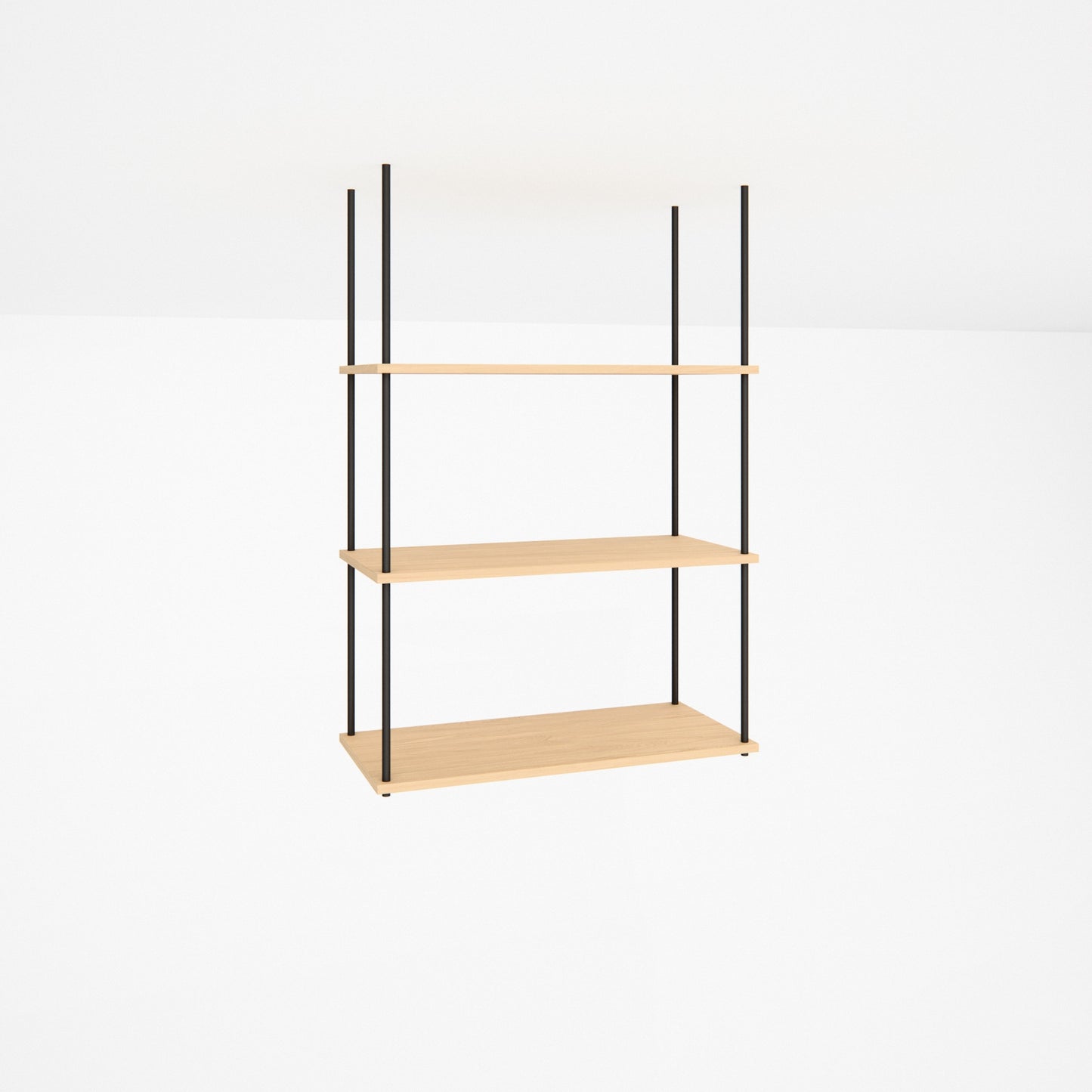 oak-ceiling-shelf-75x111cm -- Studioansicht