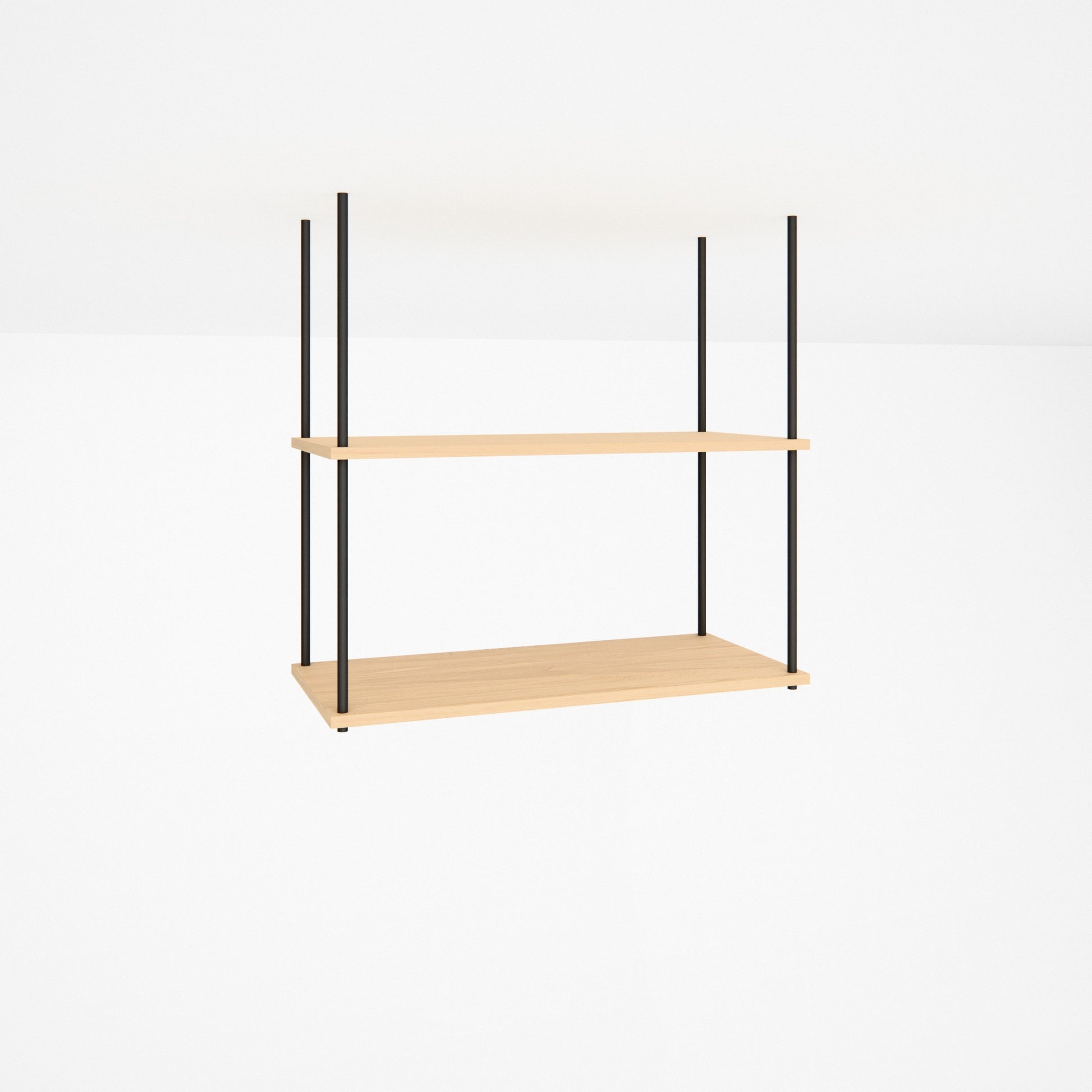 oak-ceiling-shelf-75x74cm -- Studioansicht