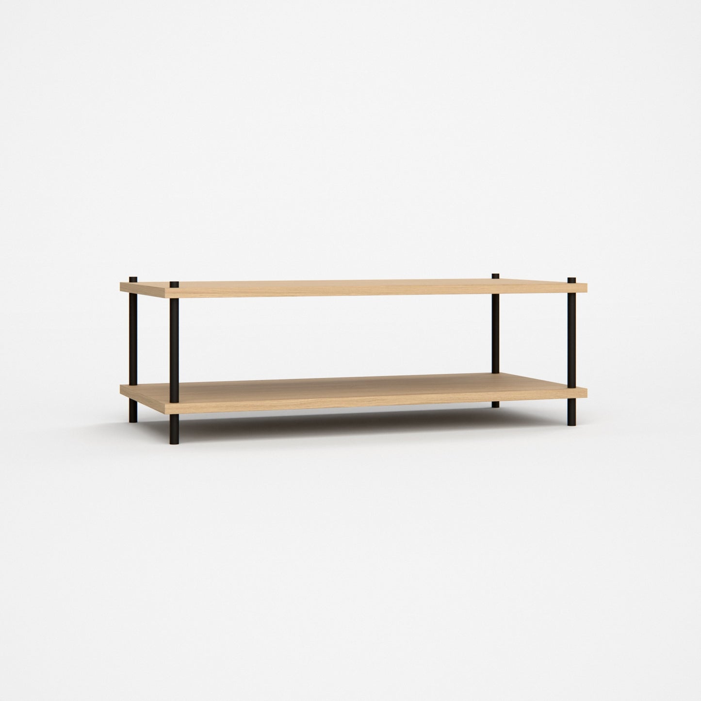 oak-coffee-table-22-cm-compact-l1-bundle -- Studioansicht