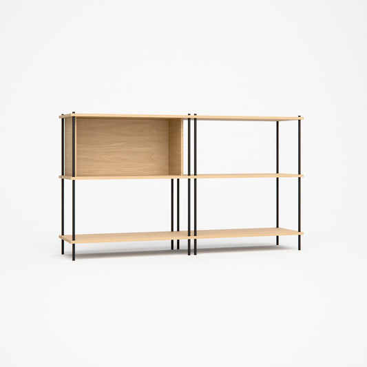 oak-sideboard-150cm-alternating-boxes -- Studioansicht