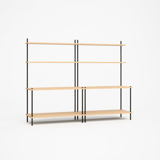 oak-tiered-shelf-150x117cm -- Studioansicht