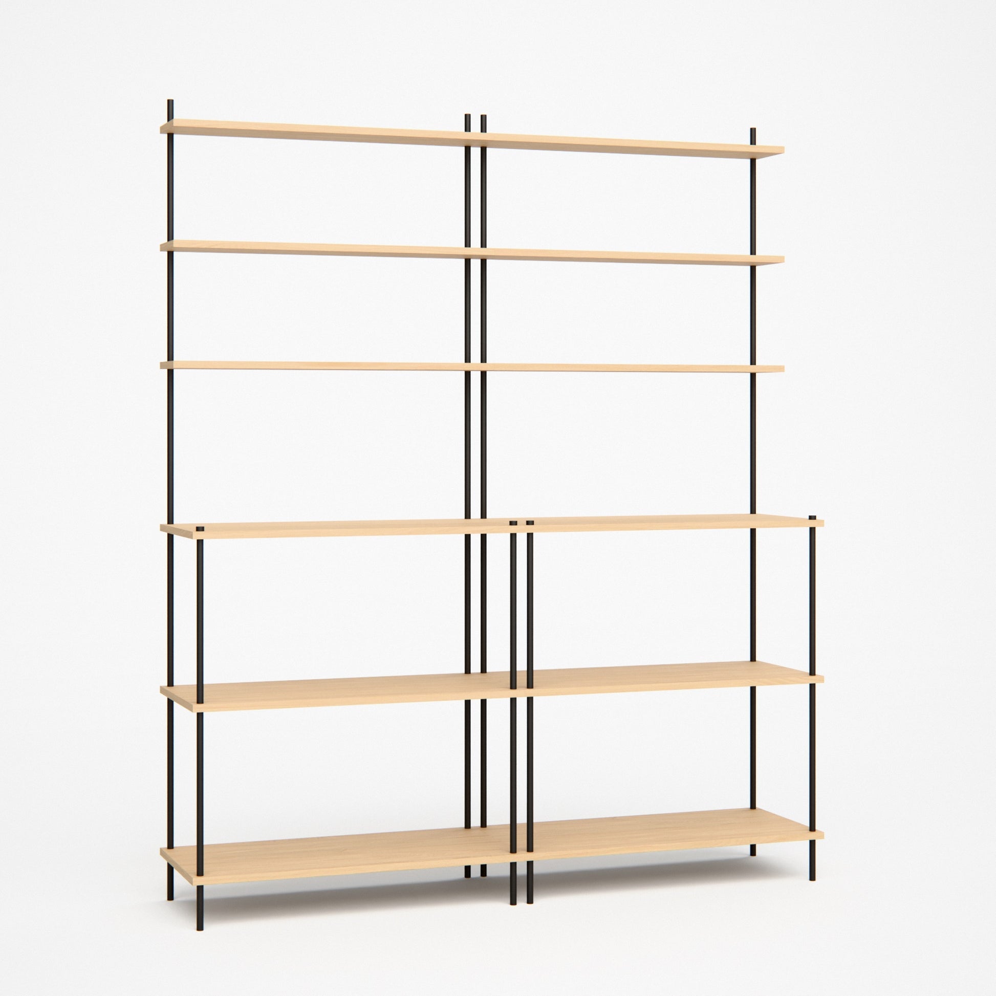 oak-tiered-shelf-150x181cm -- Studioansicht