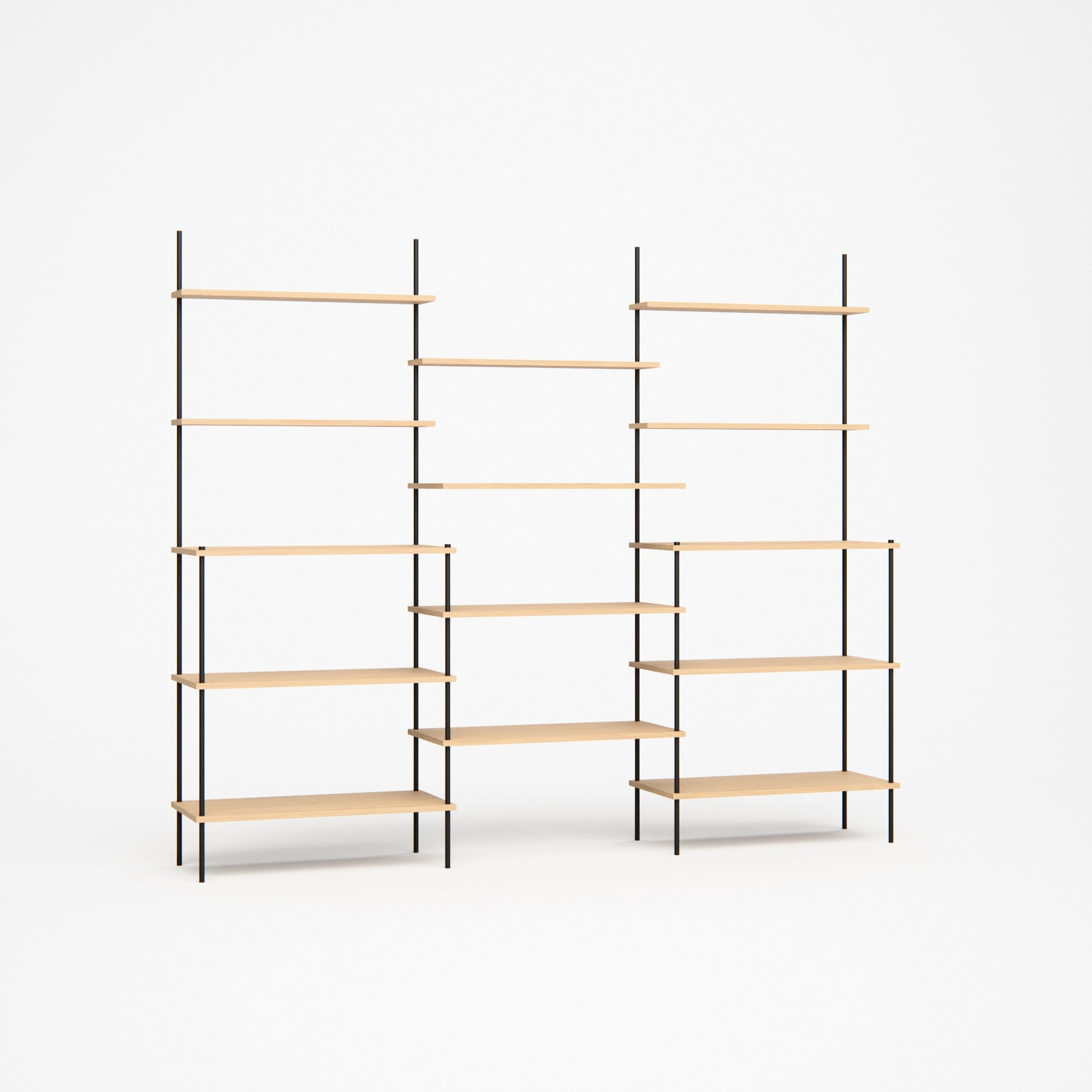 oak-tiered-shelf-217x182cm-shift -- Studioansicht