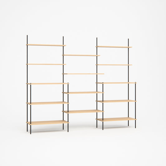 oak-tiered-shelf-217x182cm-shift -- Studioansicht
