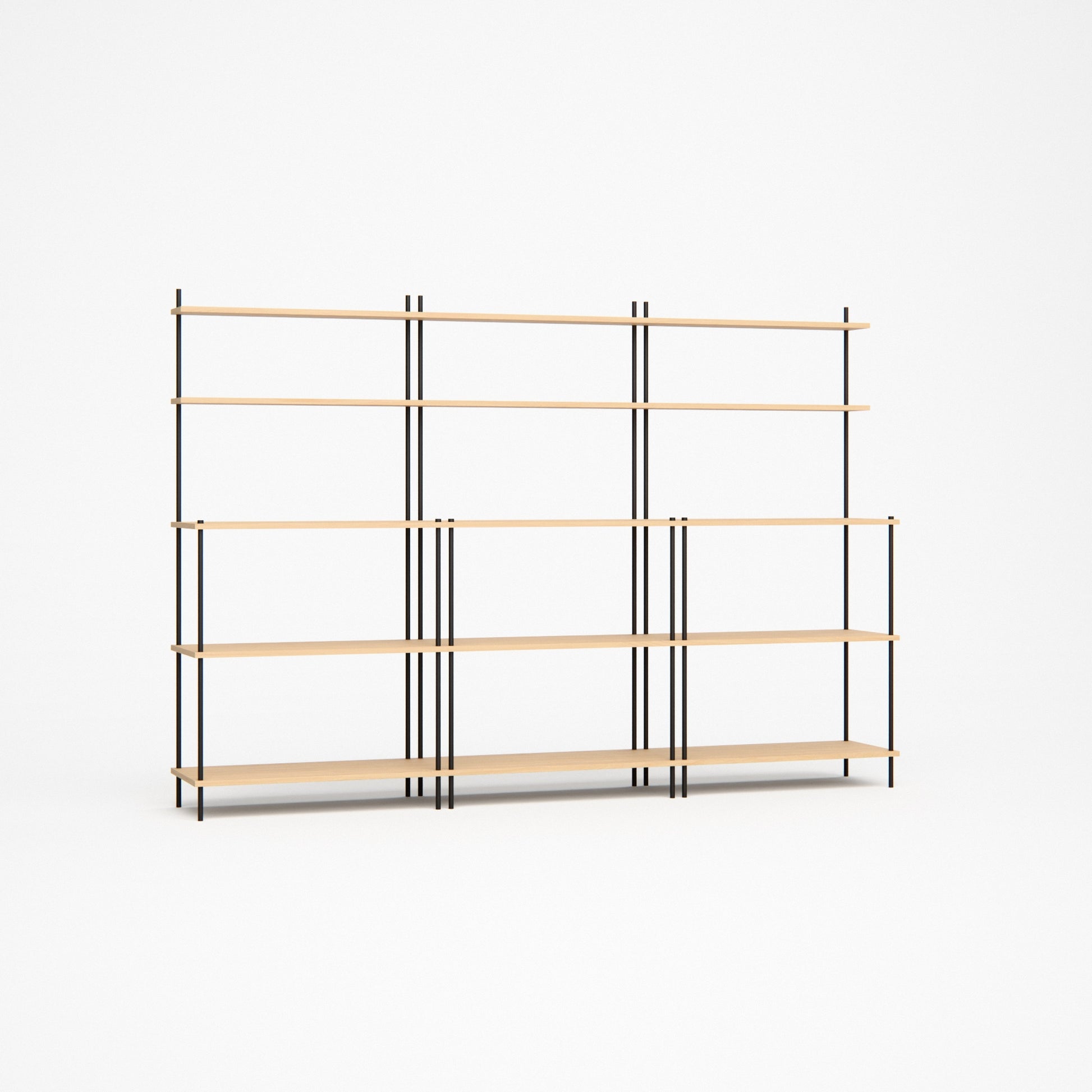 oak-tiered-shelf-225x154cm -- Studioansicht