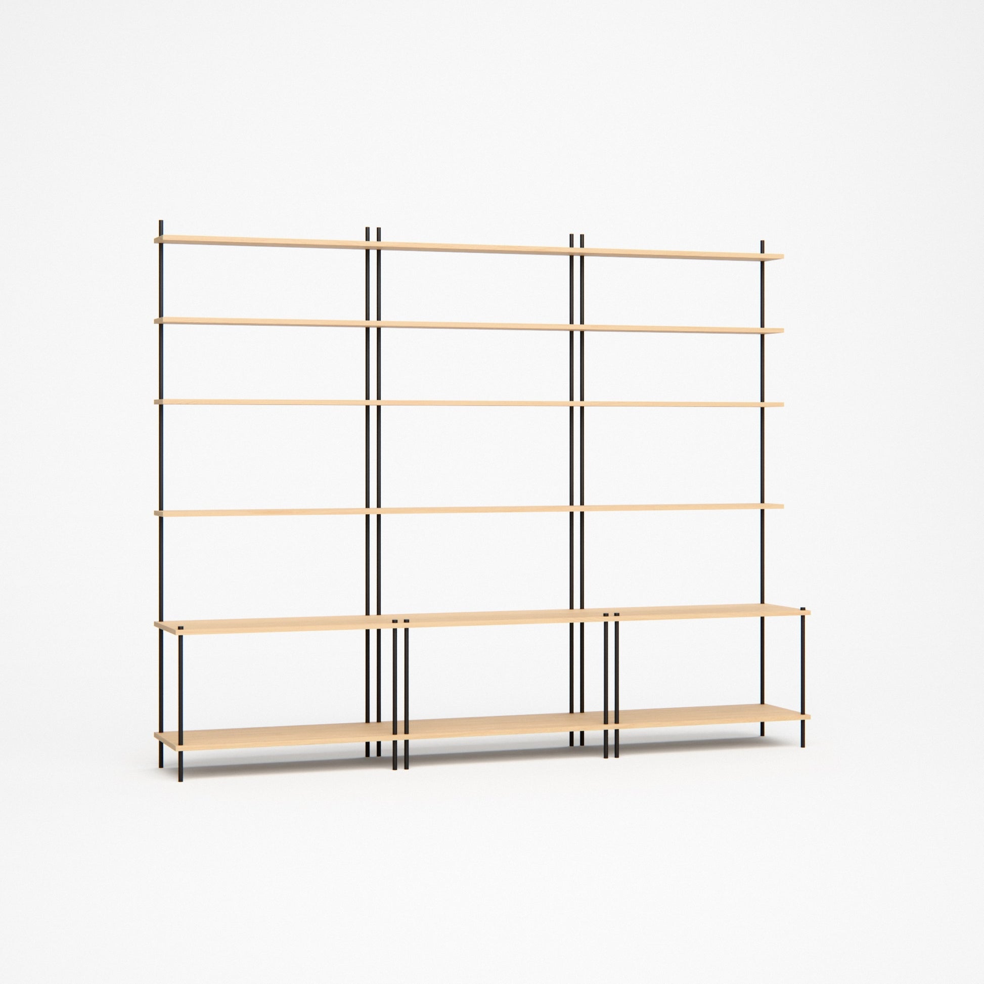 oak-tiered-shelf-225x181cm -- Studioansicht