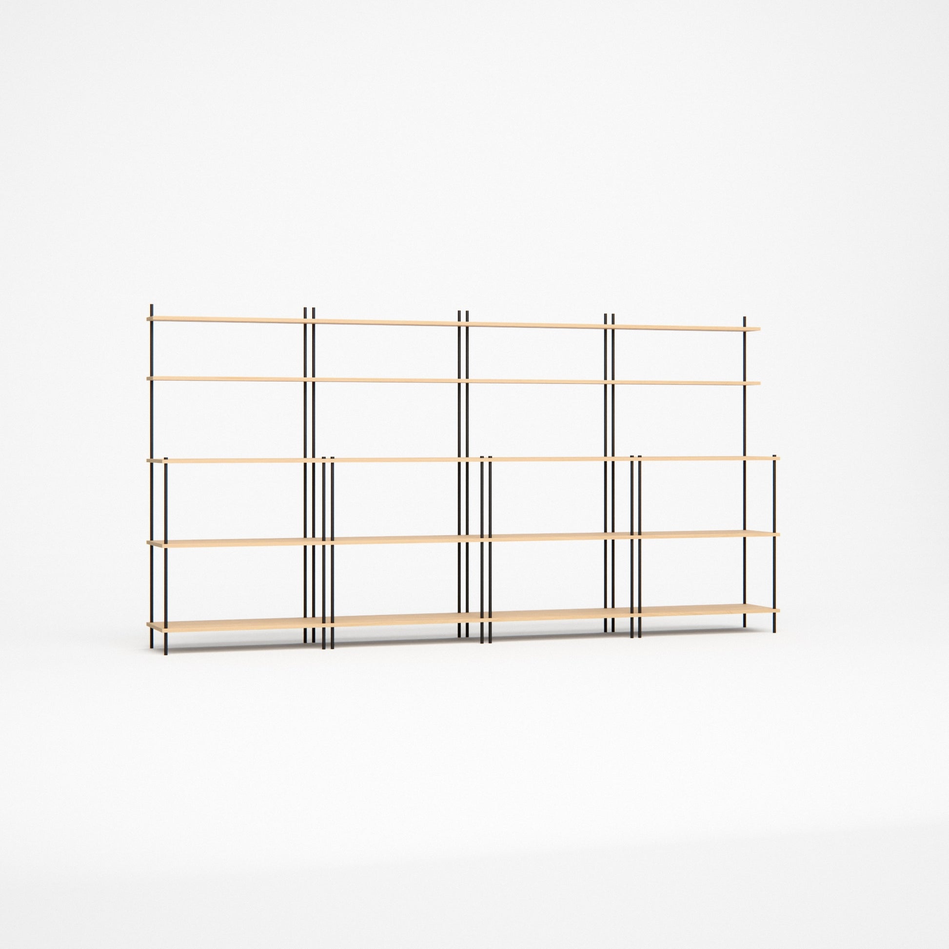 oak-tiered-shelf-300x154cm -- Studioansicht