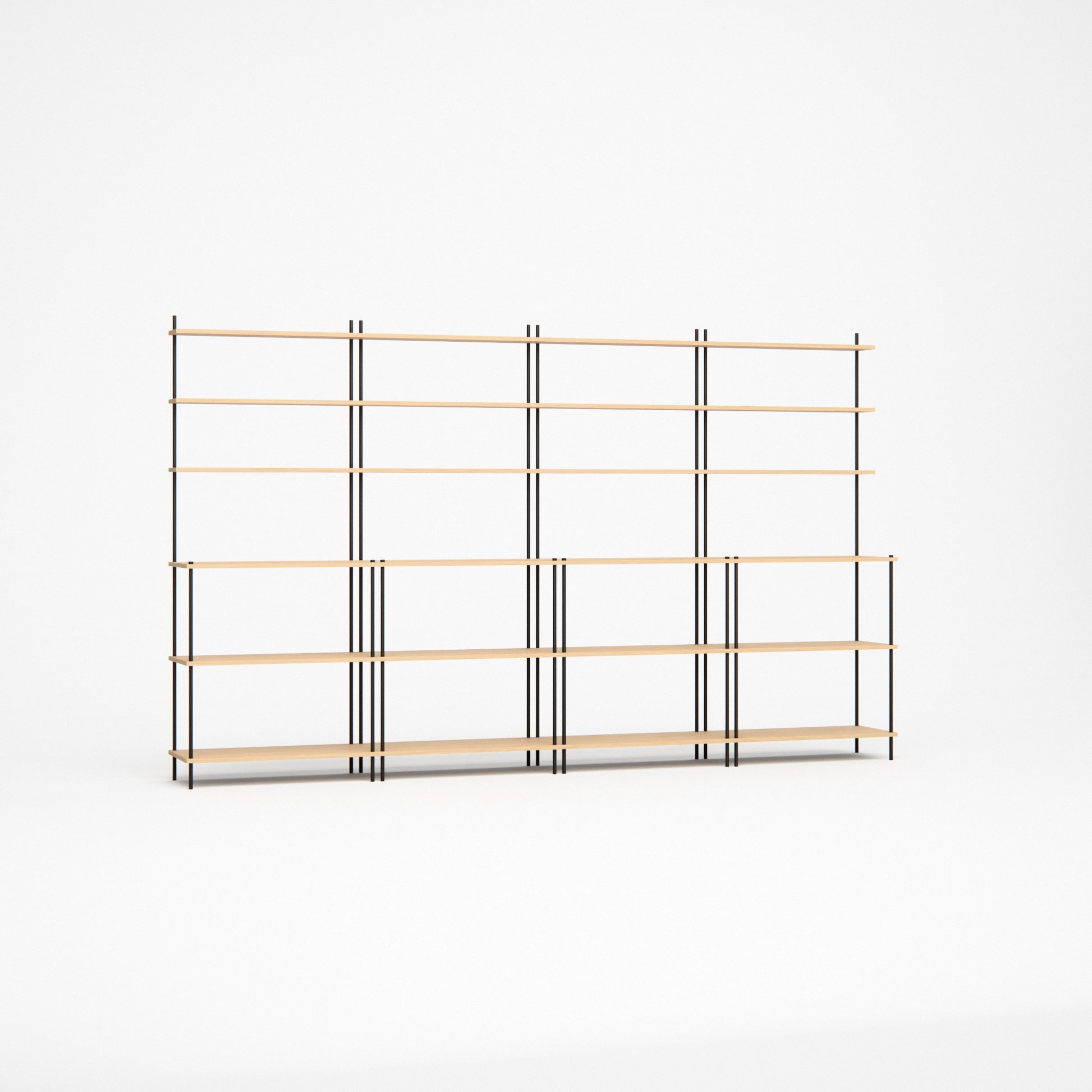 oak-tiered-shelf-300x181cm -- Studioansicht
