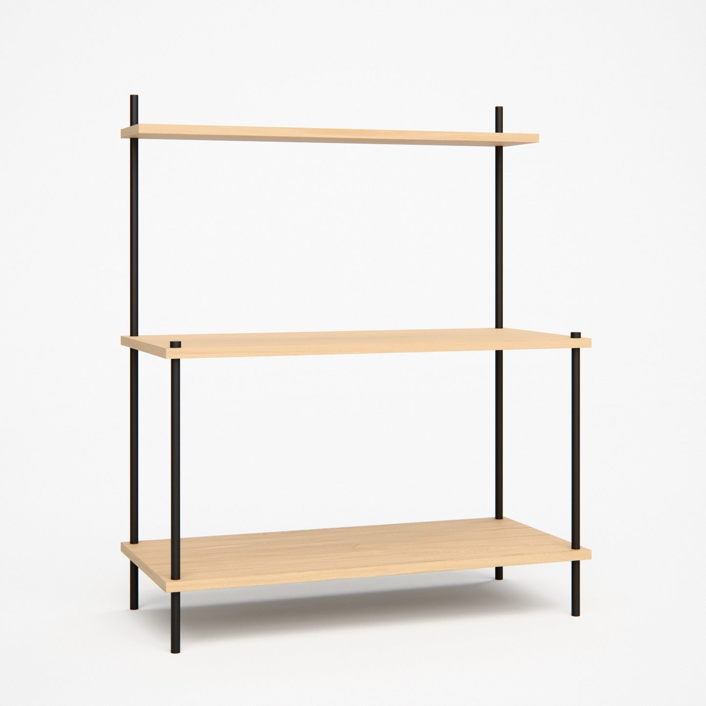 oak-tiered-shelf-75cm -- Studioansicht