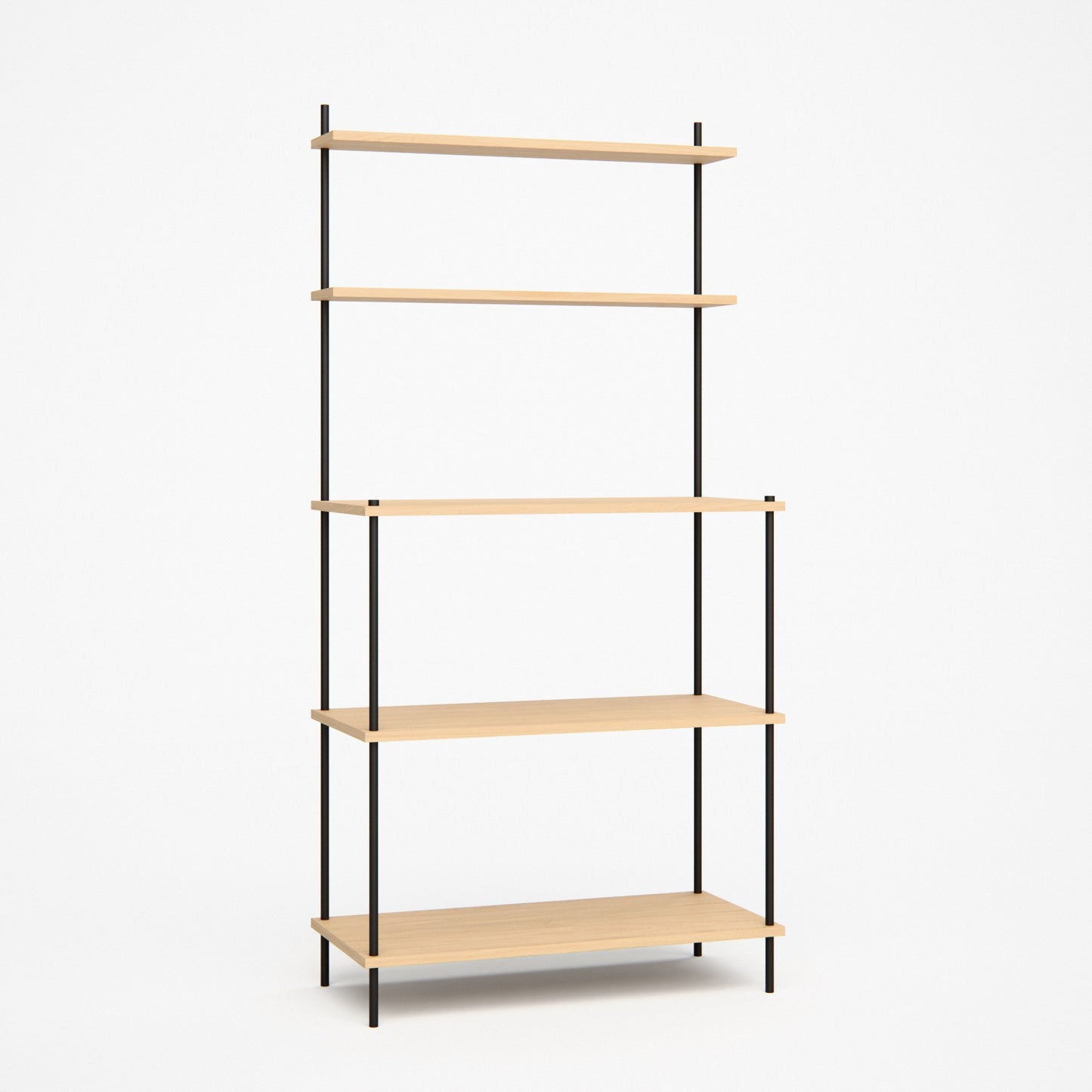 oak-tiered-shelf-75x154cm -- Studioansicht