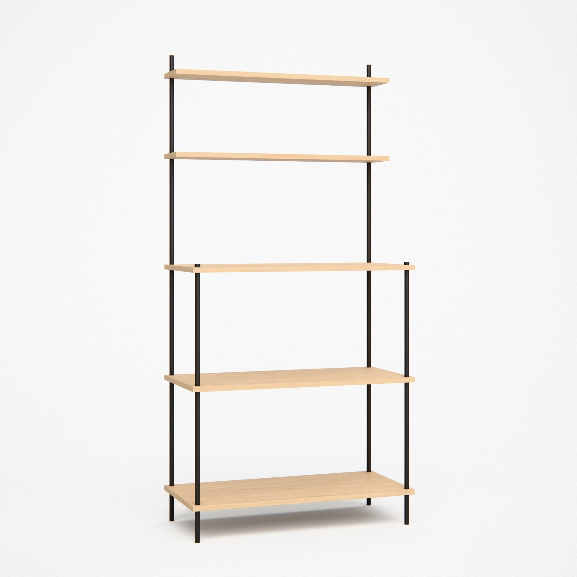 oak-tiered-shelf-75x154cm -- Studioansicht