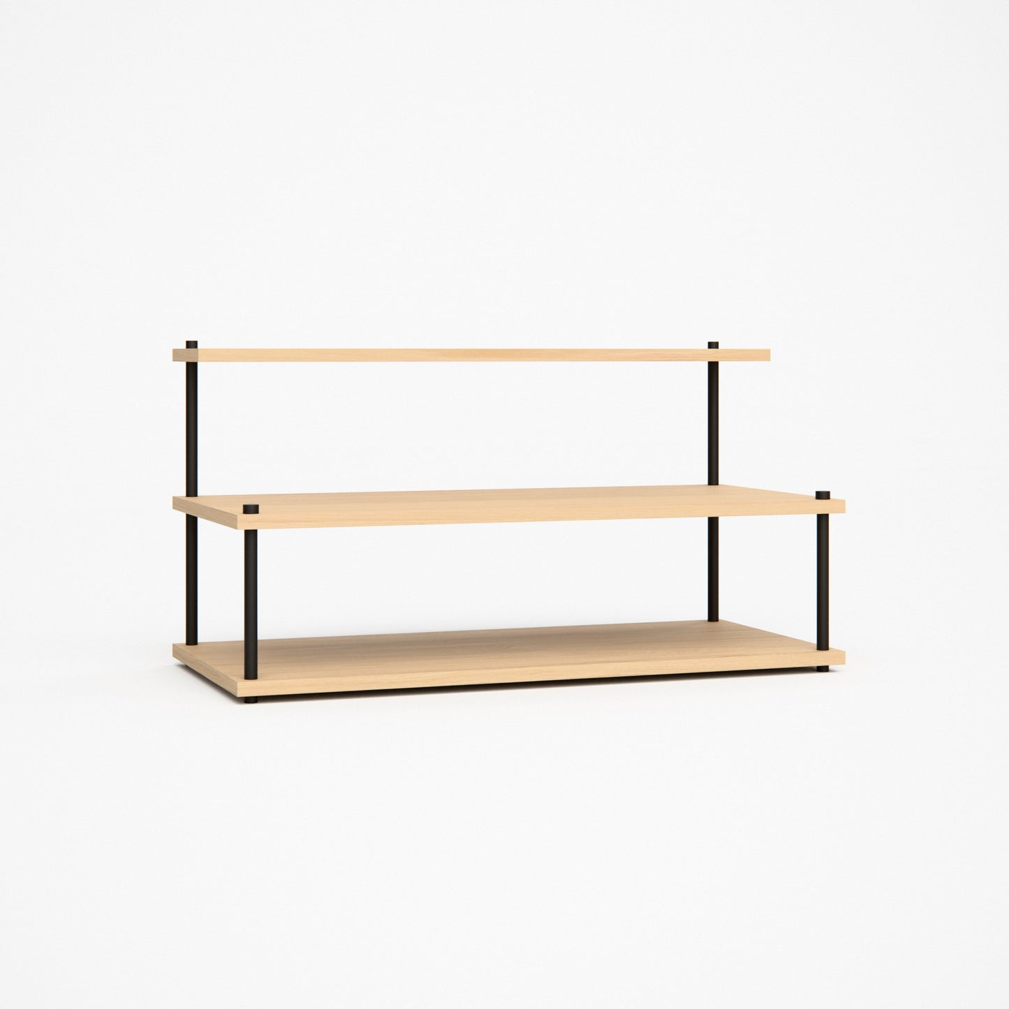 oak-tiered-shelf-75x40cm -- Studioansicht