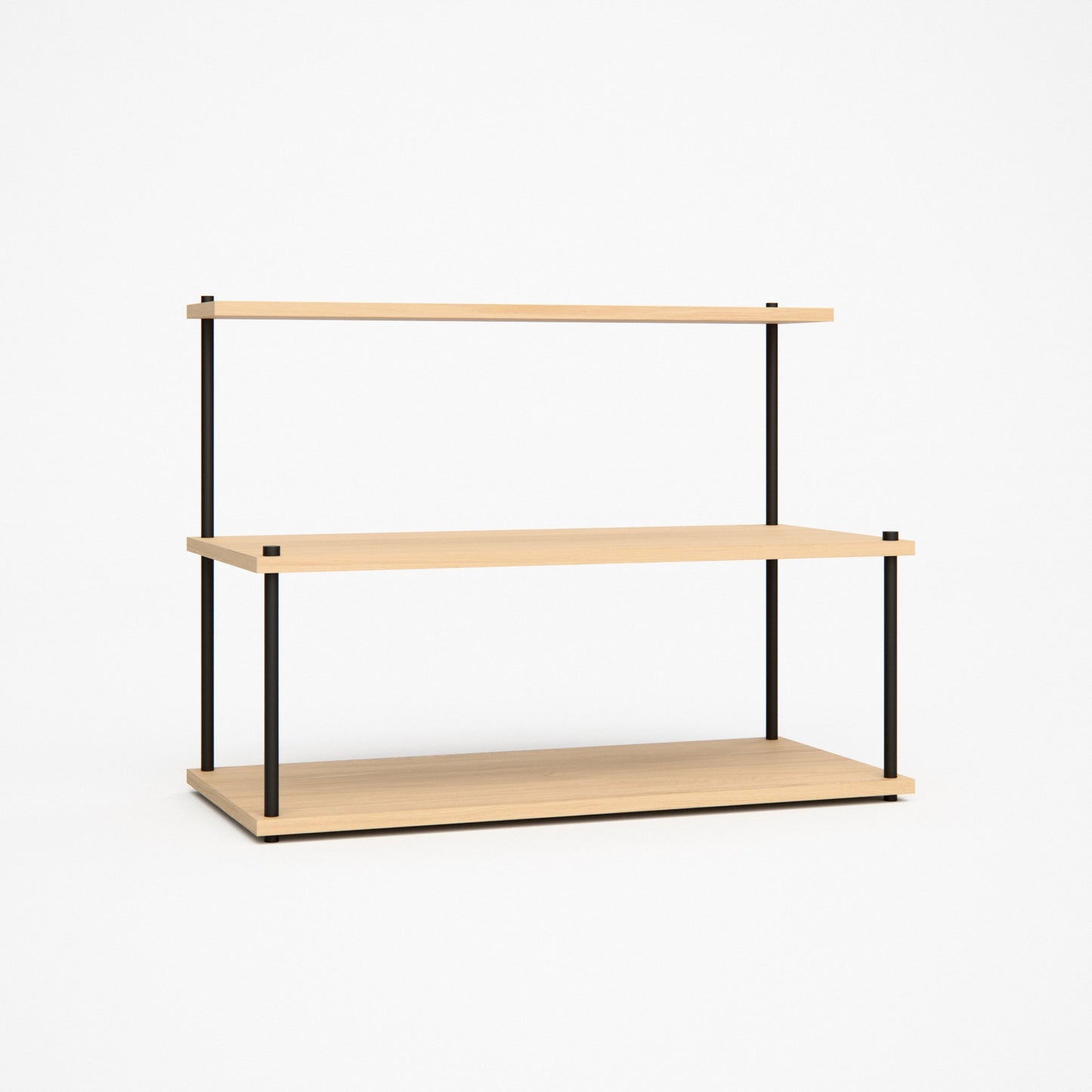 oak-tiered-shelf-75x57cm -- Studioansicht