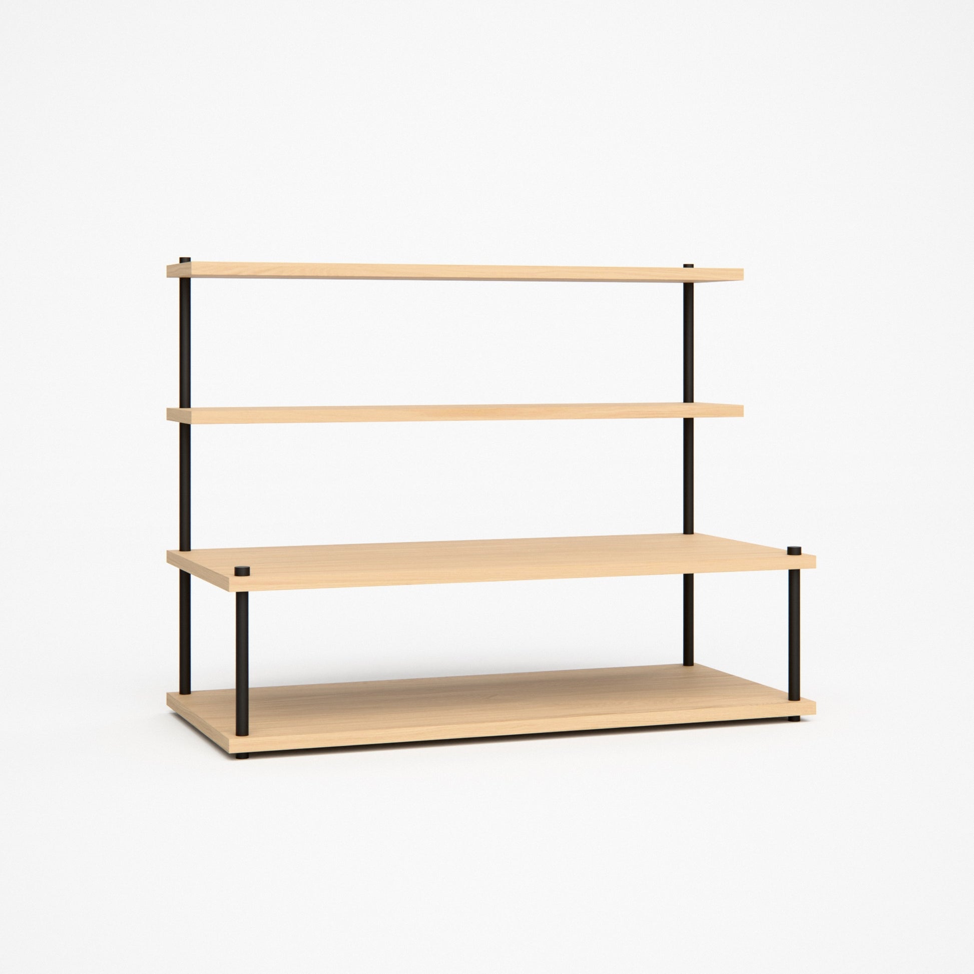 oak-tiered-shelf-75x59cm -- Studioansicht