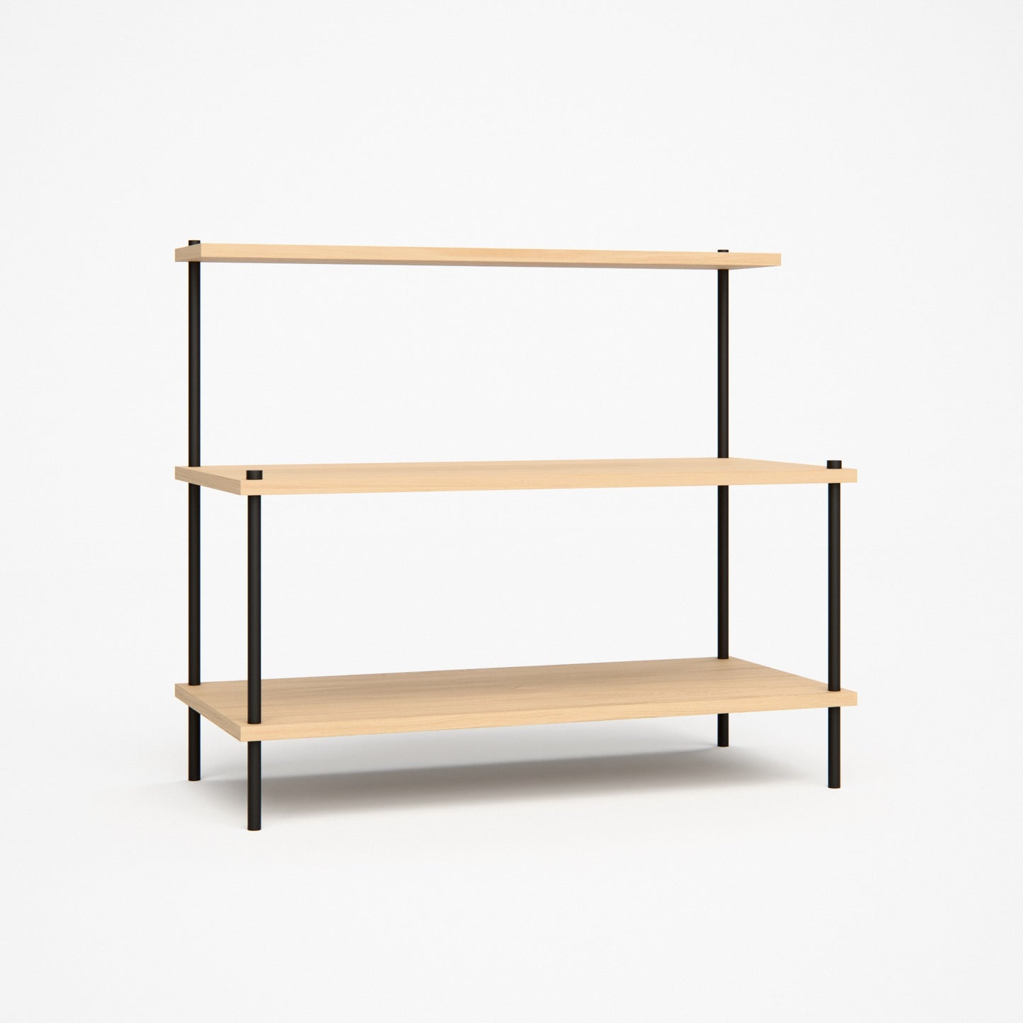 oak-tiered-shelf-75x66cm -- Studioansicht