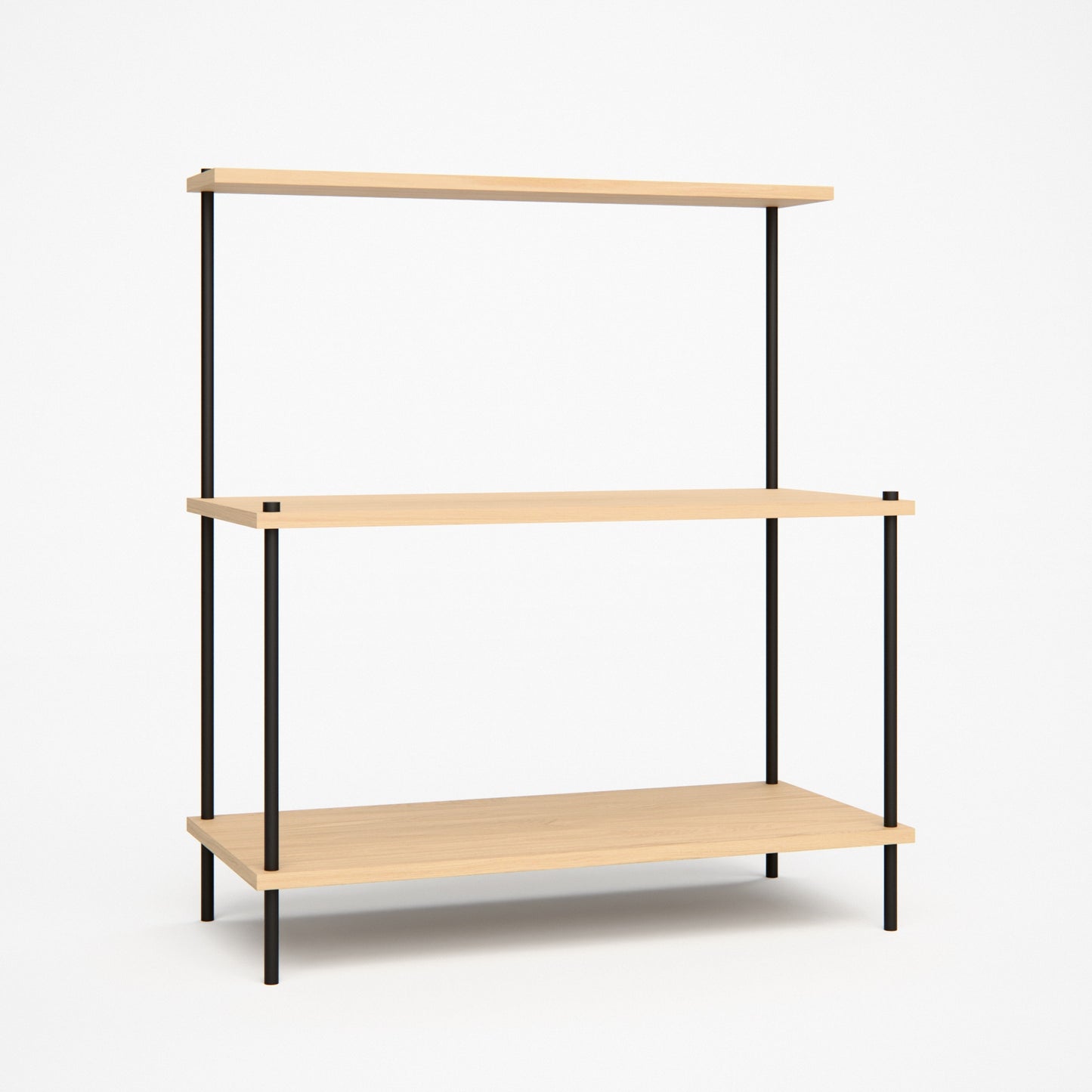 oak-tiered-shelf-75x86cm -- Studioansicht