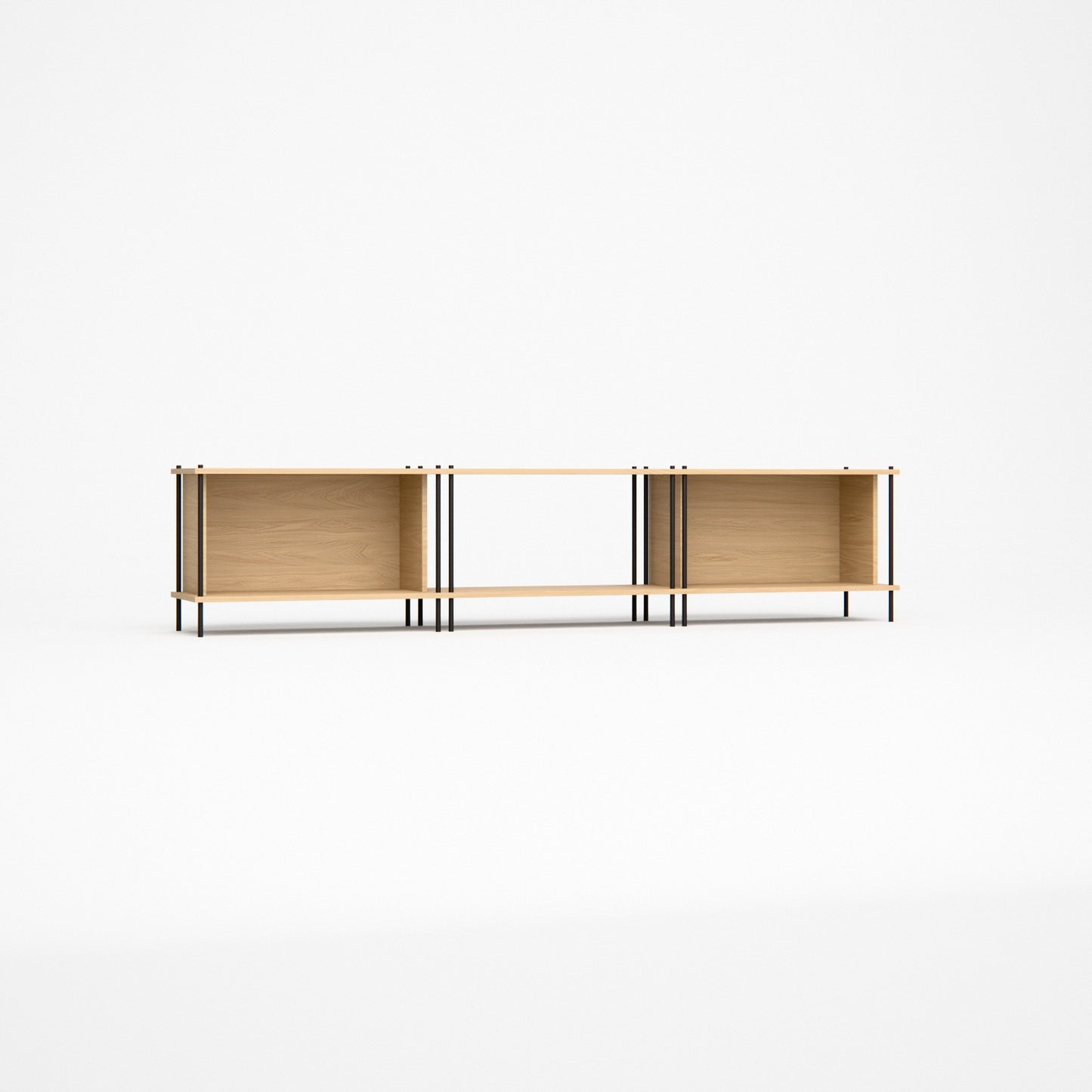 oak-tv-unit-225cm -- Studioansicht