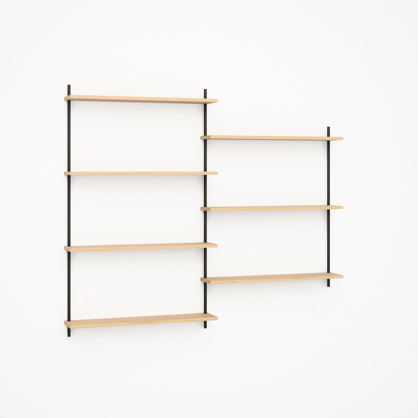 oak-wall-shelf-146x123cm-shift -- Studioansicht