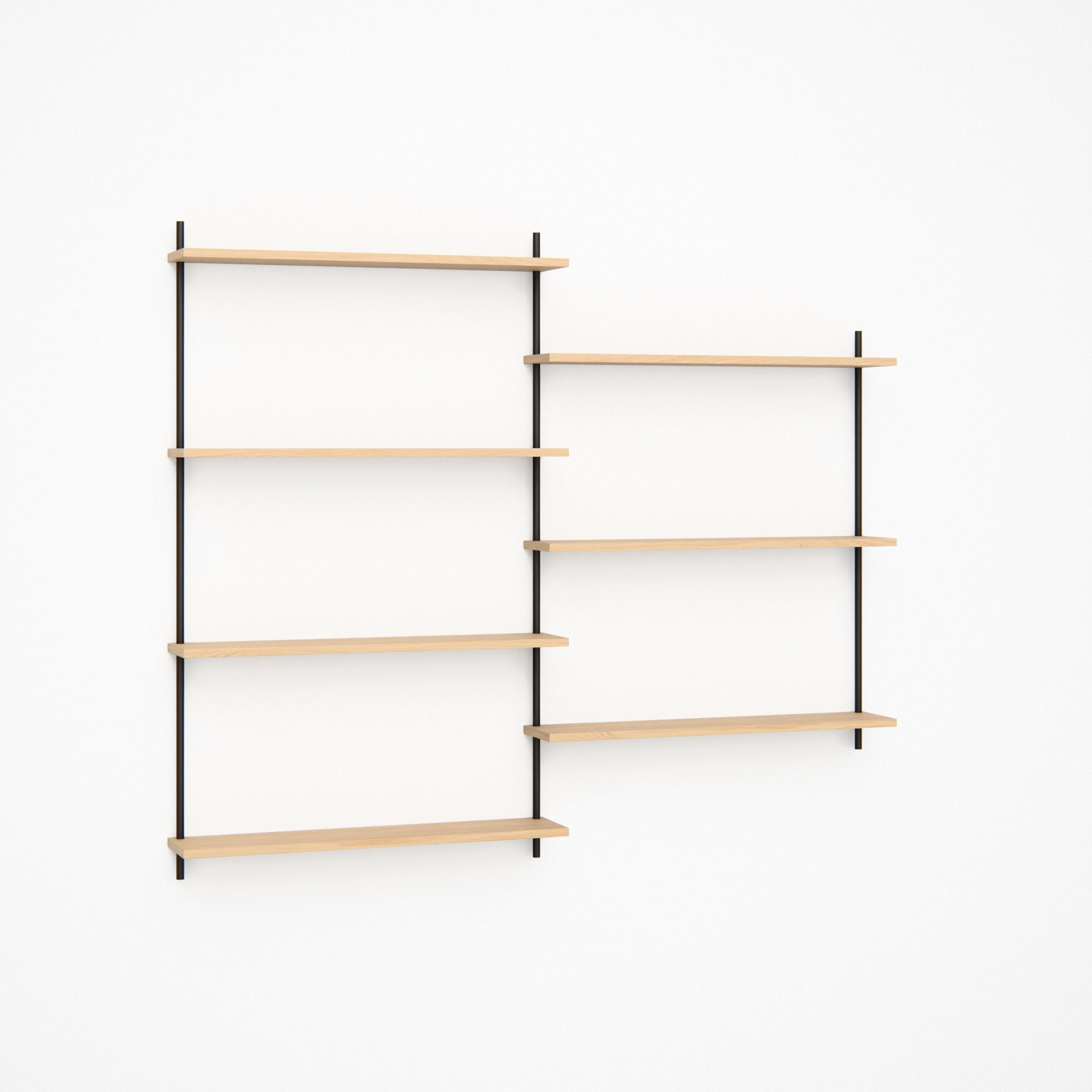 oak-wall-shelf-146x123cm-shift -- Studioansicht