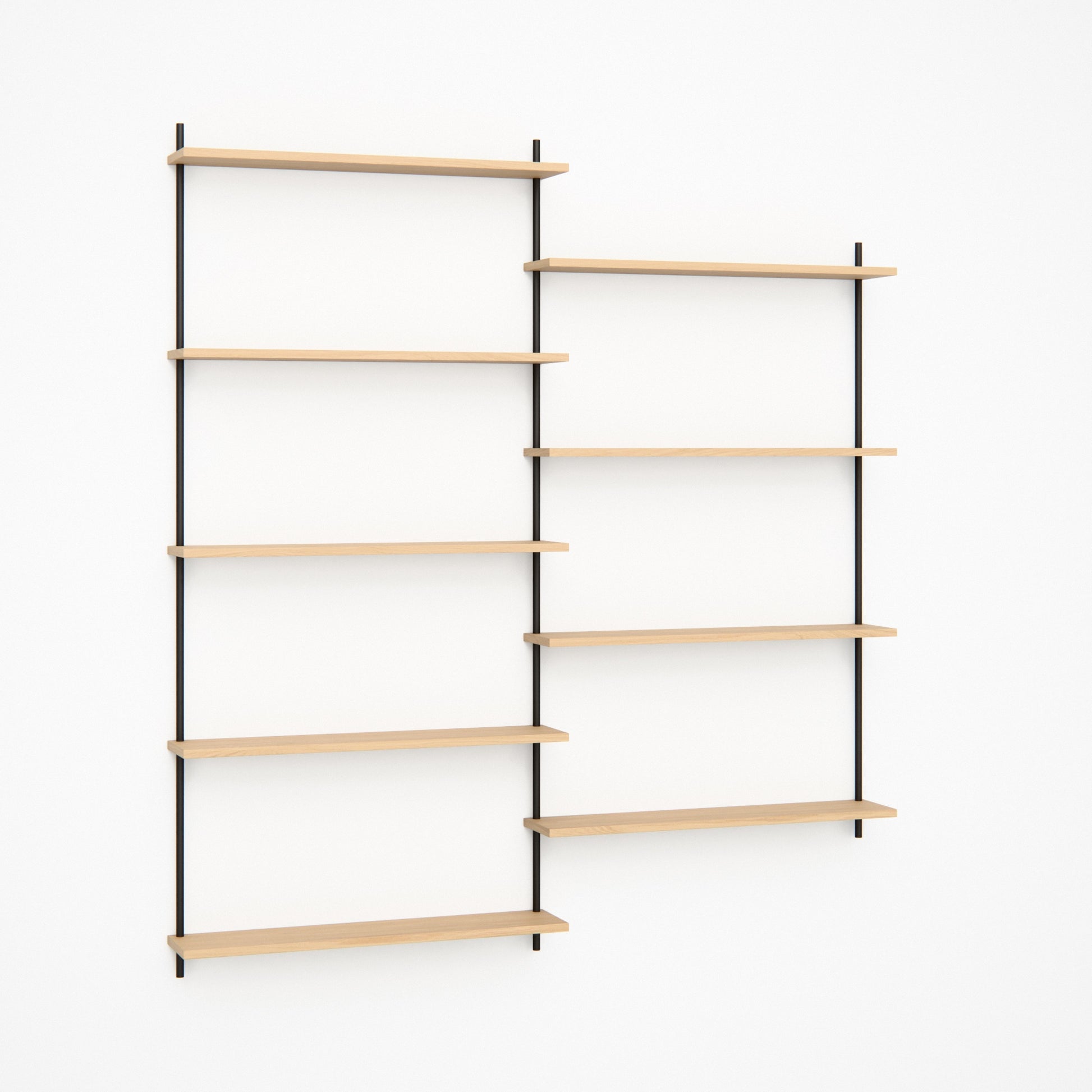 oak-wall-shelf-146x160cm-shift -- Studioansicht