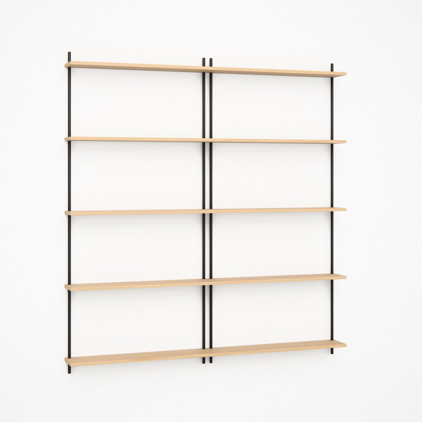oak-wall-shelf-150x160cm -- Studioansicht