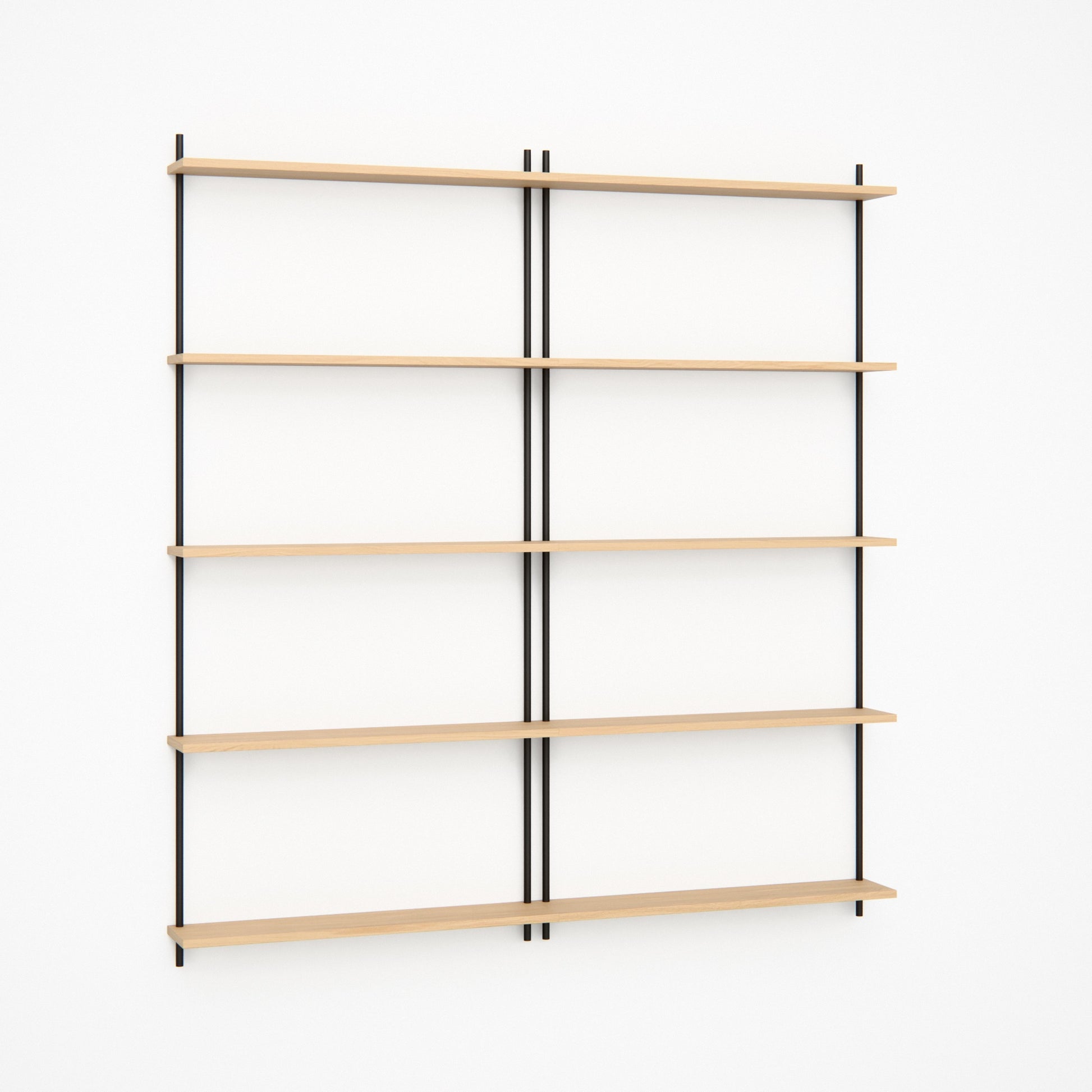 oak-wall-shelf-150x160cm -- Studioansicht