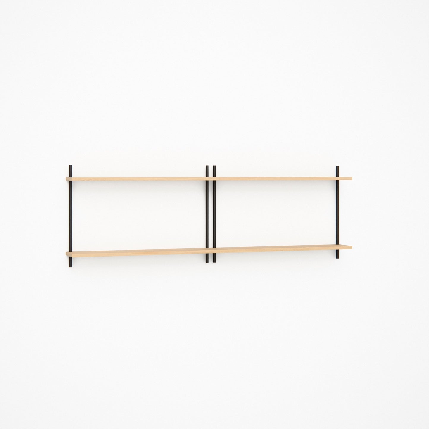 oak-wall-shelf-150x50cm -- Studioansicht