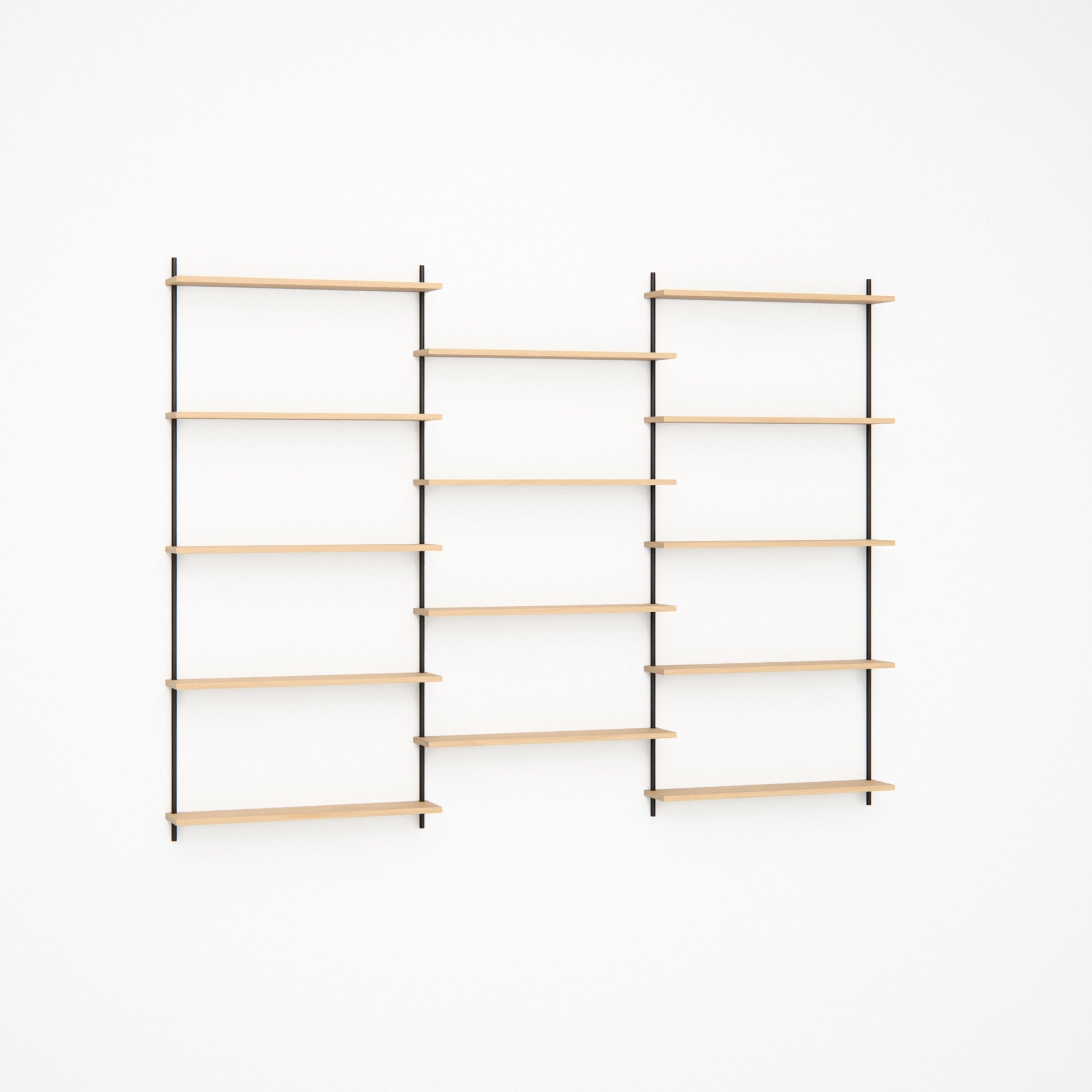 oak-wall-shelf-217x160cm-shift -- Studioansicht