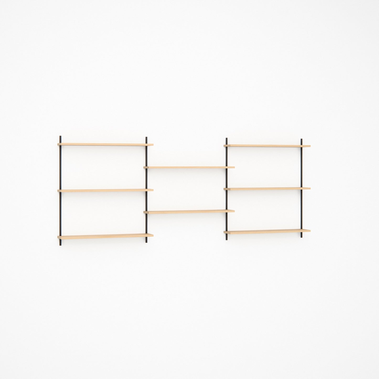 oak-wall-shelf-217x87cm-shift -- Studioansicht