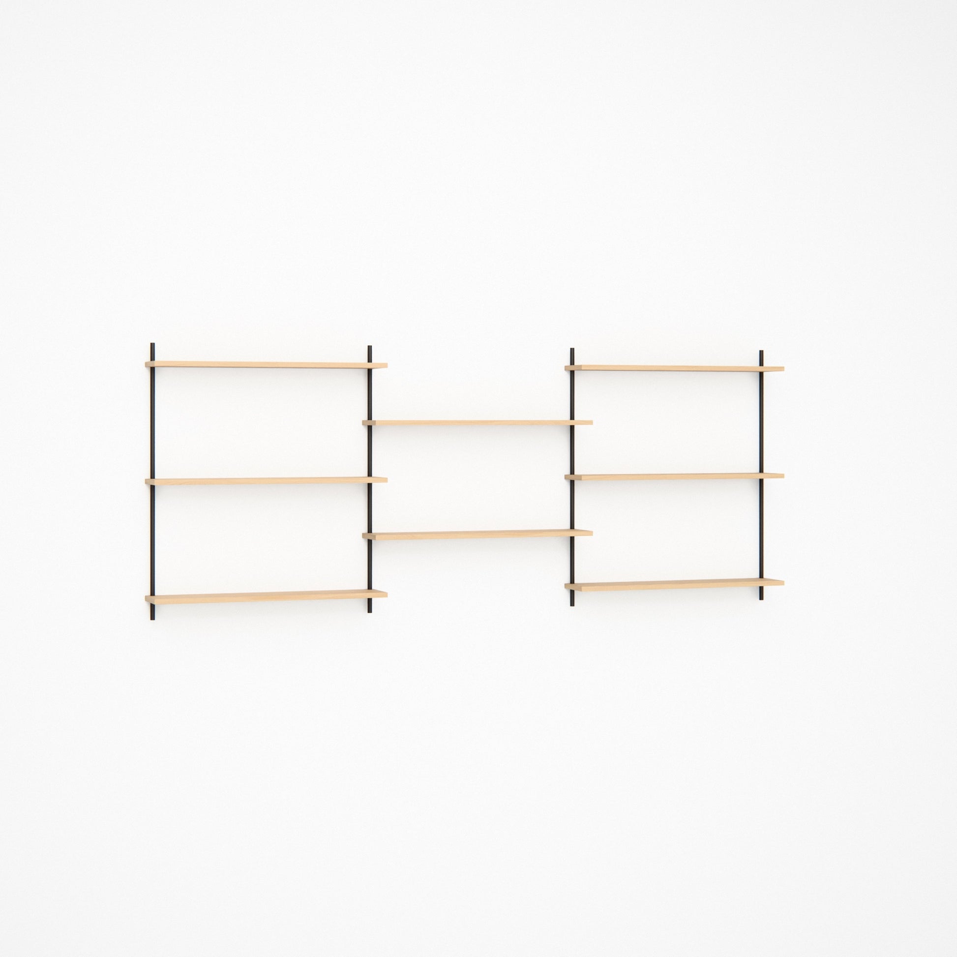 oak-wall-shelf-217x87cm-shift -- Studioansicht