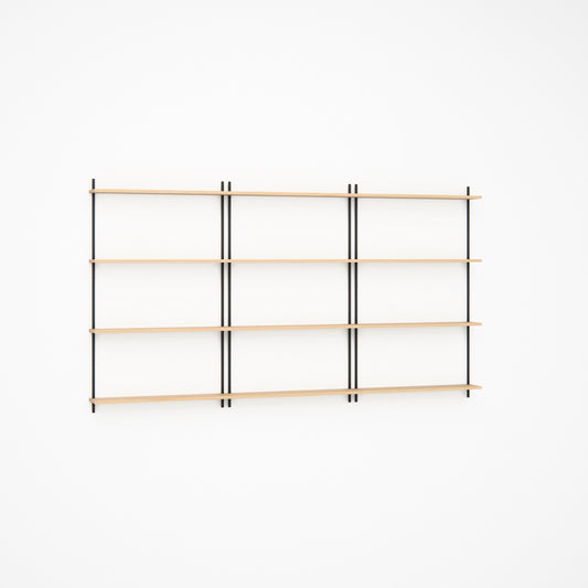 oak-wall-shelf-225x123cm -- Studioansicht