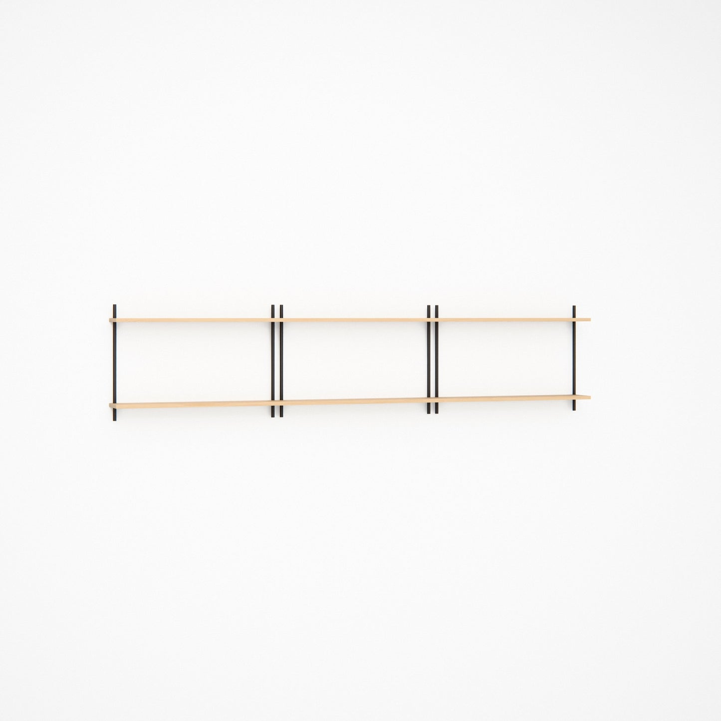 oak-wall-shelf-225x50cm -- Studioansicht