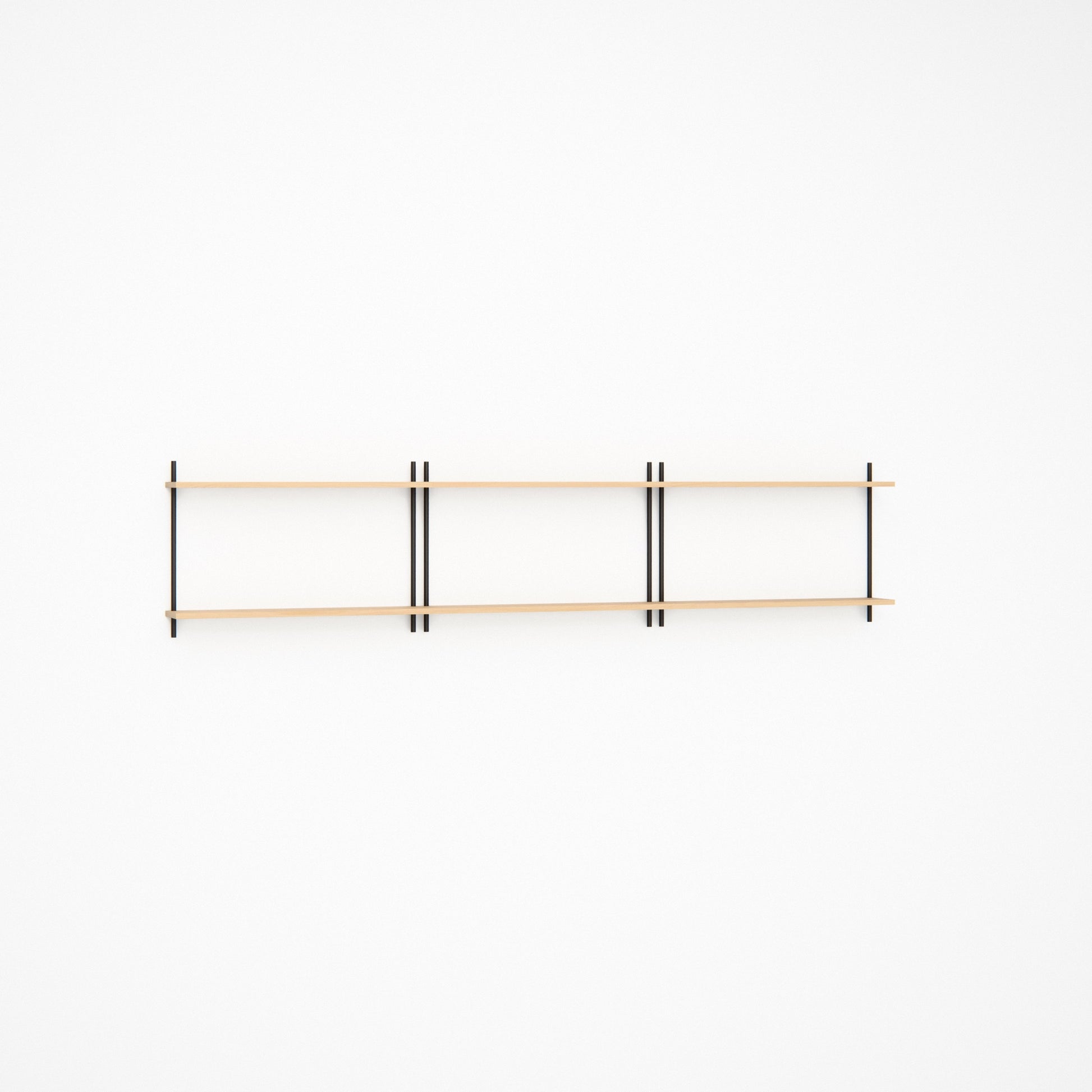 oak-wall-shelf-225x50cm -- Studioansicht