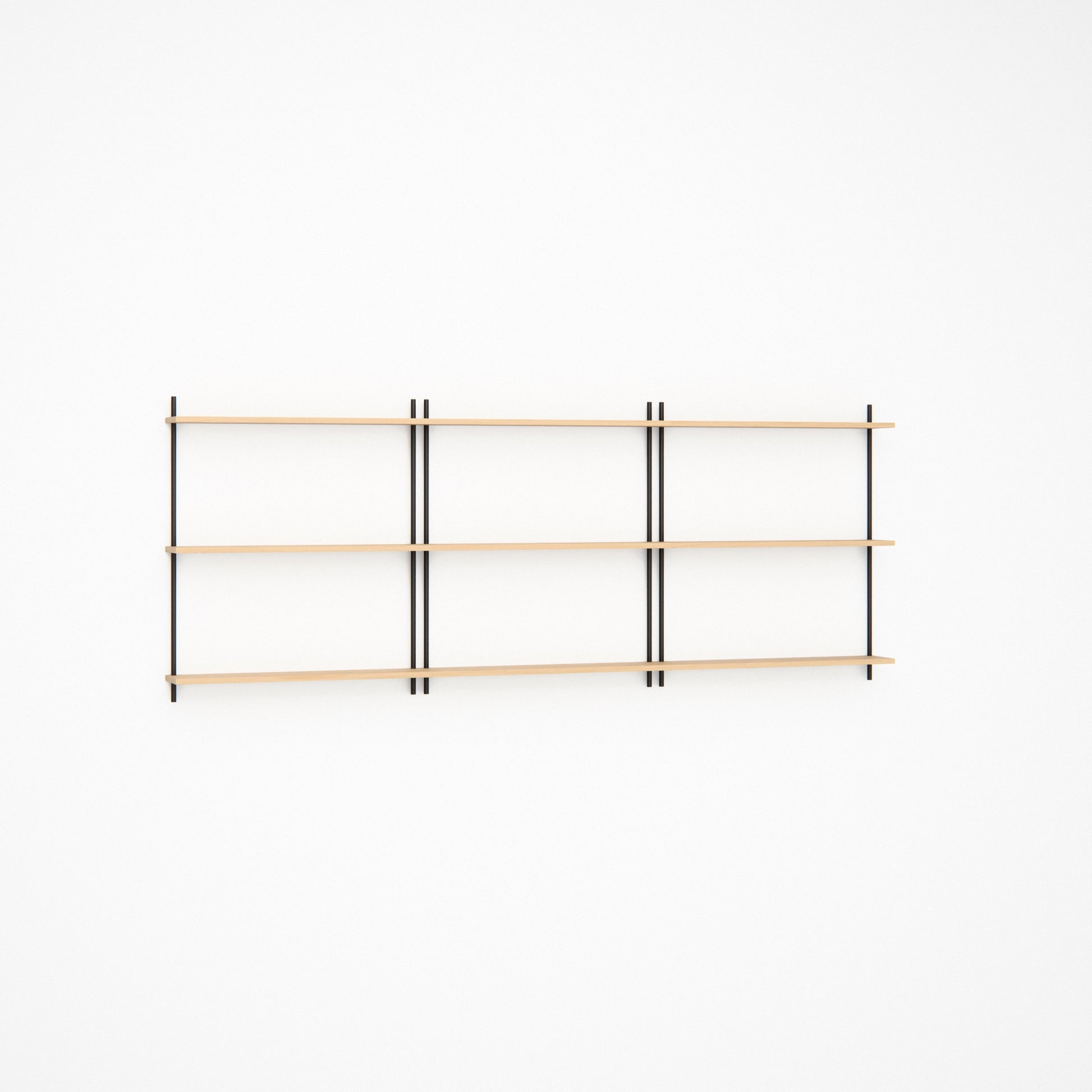 oak-wall-shelf-225x87cm -- Studioansicht
