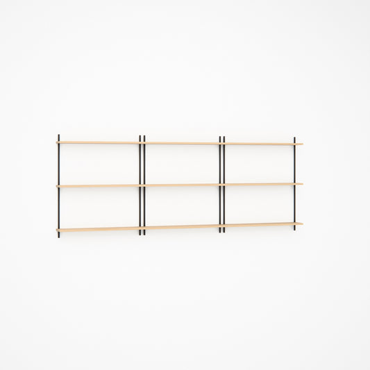 oak-wall-shelf-225x87cm -- Studioansicht