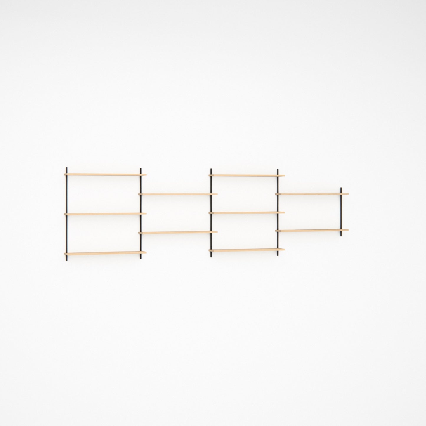 oak-wall-shelf-288x87cm-shift -- Studioansicht