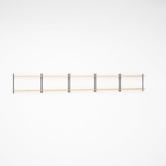 oak-wall-shelf-375x50cm -- Studioansicht