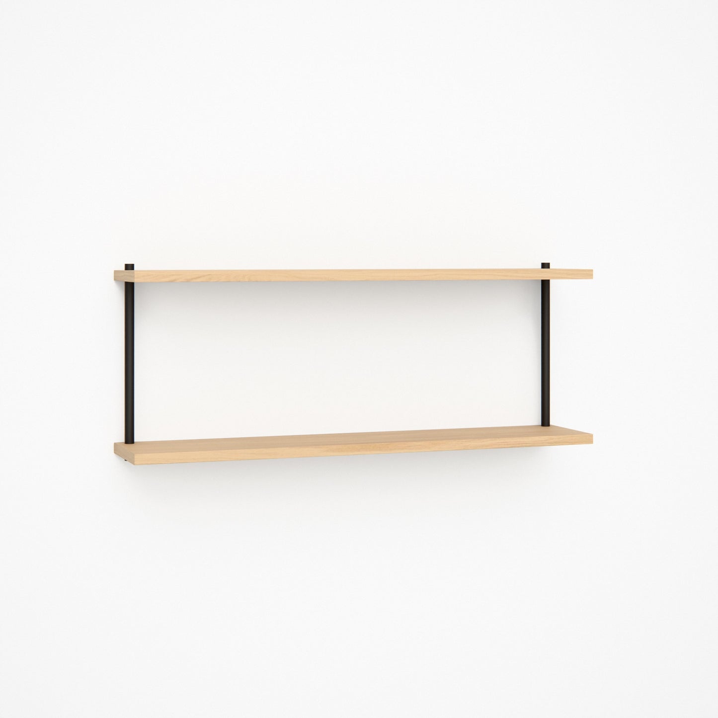 oak-wall-shelf-75x30cm -- Studioansicht