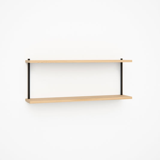 oak-wall-shelf-75x30cm -- Studioansicht