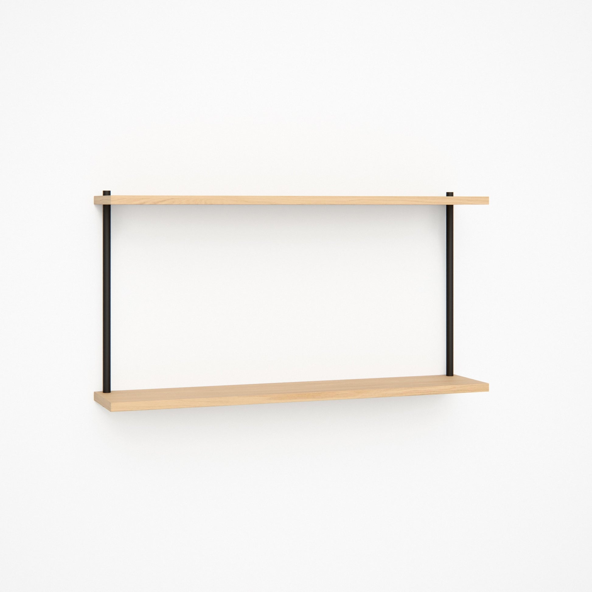 oak-wall-shelf-75x40cm -- Studioansicht