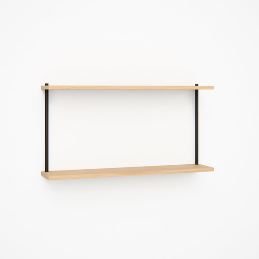 oak-wall-shelf-75x40cm -- Studioansicht