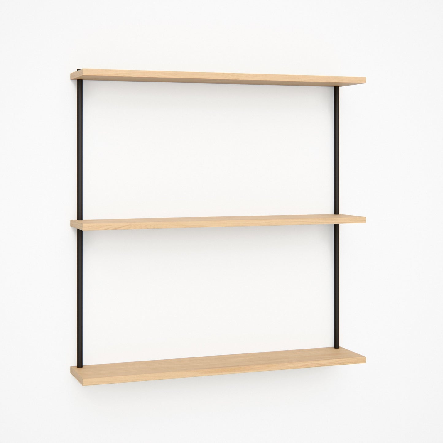 oak-wall-shelf-75x77cm -- Studioansicht