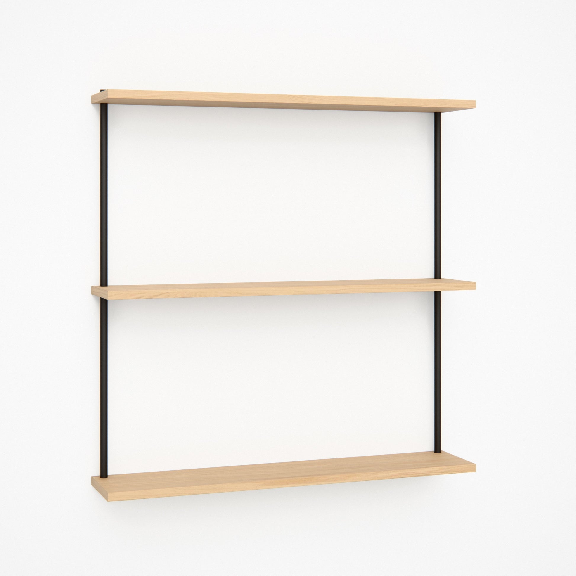 oak-wall-shelf-75x77cm -- Studioansicht