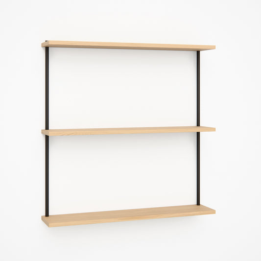 oak-wall-shelf-75x77cm -- Studioansicht