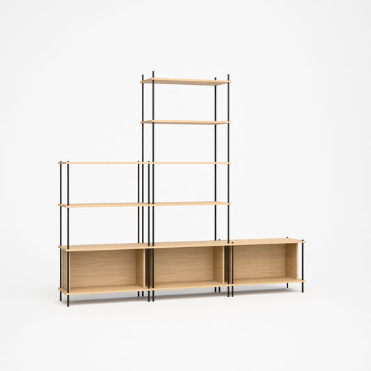 oak-wall-unit-225x201cm-with-center-tower-2 -- Studioansicht