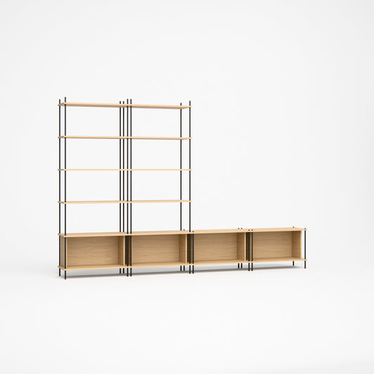 oak-wall-unit-300x201cm -- Studioansicht
