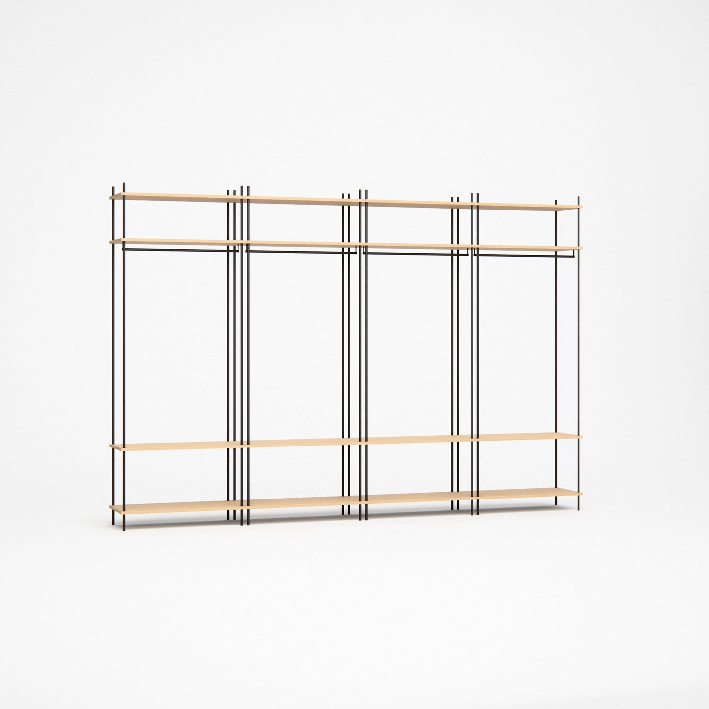 oak-wardrobe-300x202cm -- Studioansicht