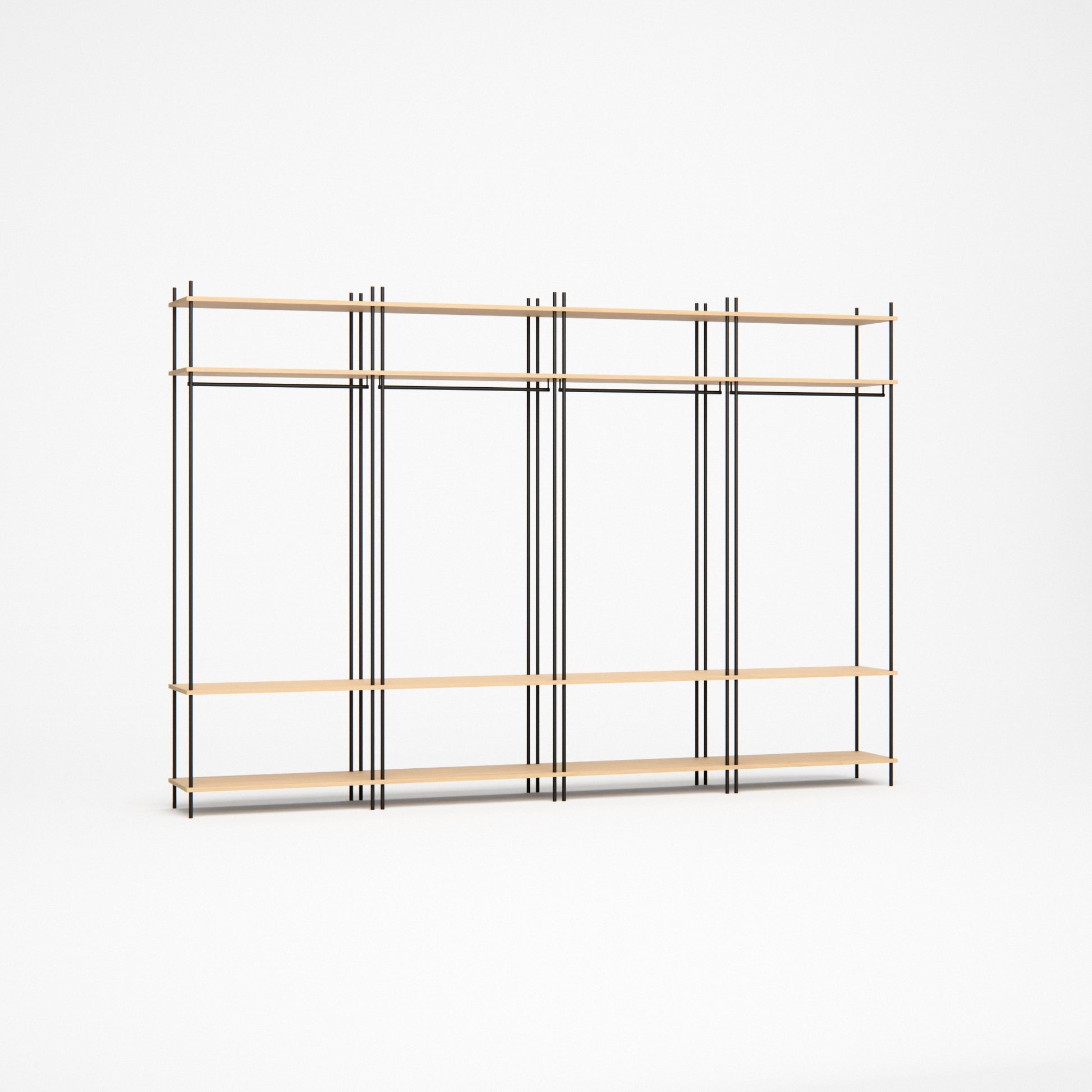 oak-wardrobe-300x202cm -- Studioansicht